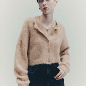 Women's Alpaca Blend Cardigan H&M studio edition -NWT